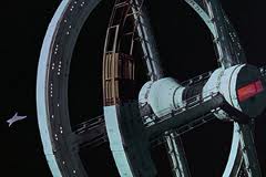 2001 A Space Odyssey - space station.