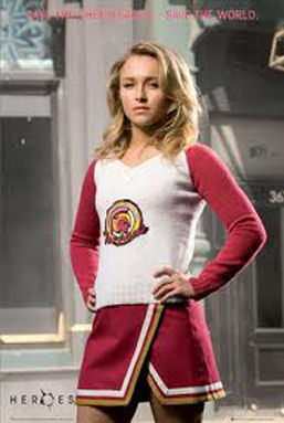 Claire Bennett—the cheerleader from Heroes