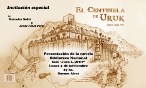 Invitacion Presentacion Biblioteca Nacional El Centinela de Uruk(1)