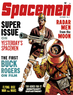 Spacemen 5 Cover by Basil Gogos