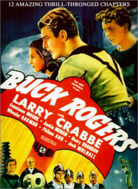 Larry “Buster” Crabbe as Buck Rogers