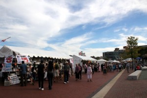 Baltimore Book Festival Tents Copyright  Baltimore Arts