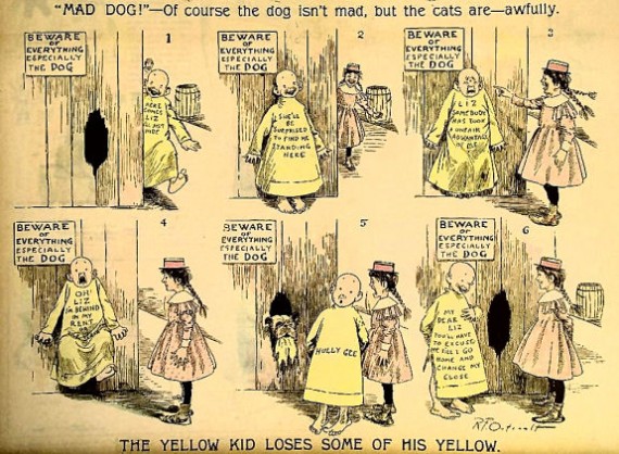 Figure 5 - Hogan's Alley Yellow Kid (out of copyright)