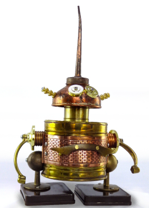 Figure 4 - Mr. Azaki Bot ©2015 Lynne Taylor Fahnestalk