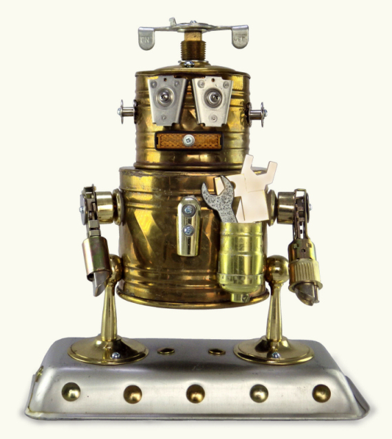 Figure 5 - Phixit Bot (Robo-Engineer) ©2015 by Lynne Taylor Fahnestalk