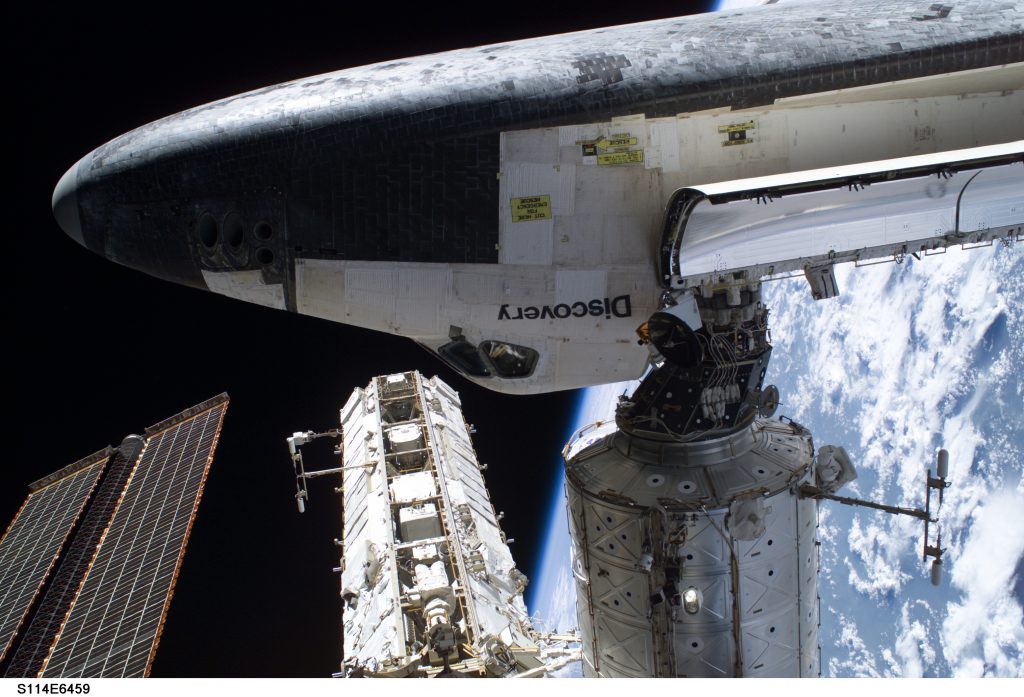 Space Shuttle Discovery Rendezvous with ISS (STS-114)