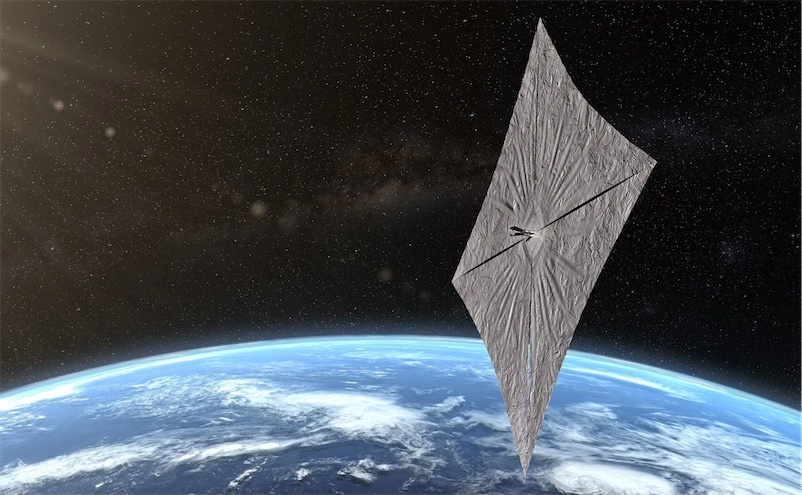 solar sail test successful so far! / boing boing