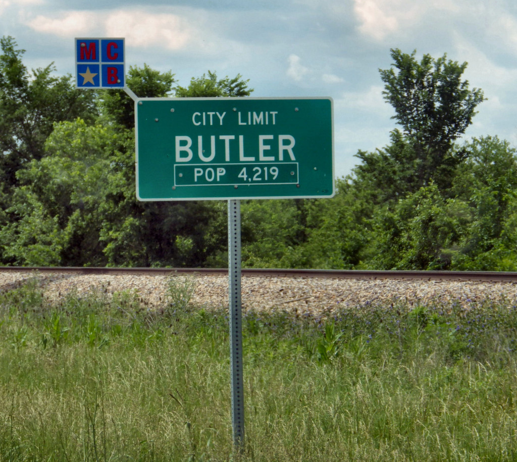 Butler City Limits © 2013 Steve Fahnestalk