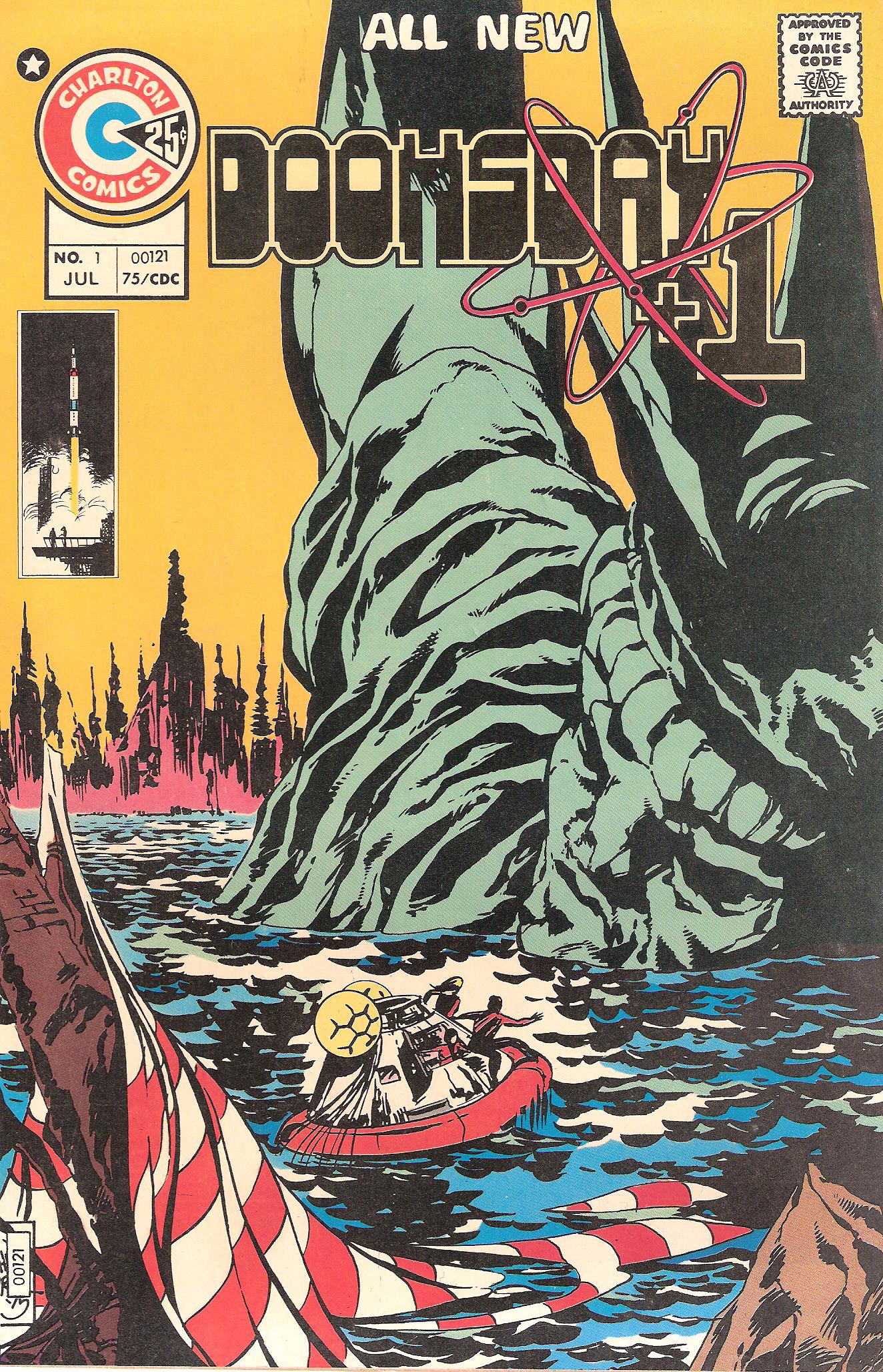 And here's Byrne's cover to Doomsday+1, from 1975