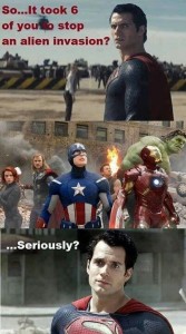Superman vs Avengers