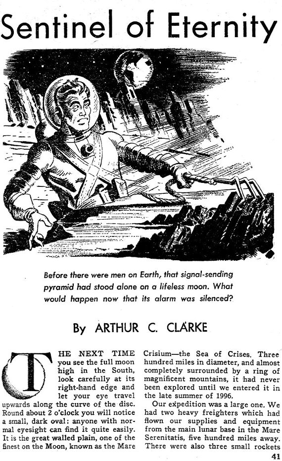 Review: The Sentinel by Arthur C. Clarke - Amazing Stories