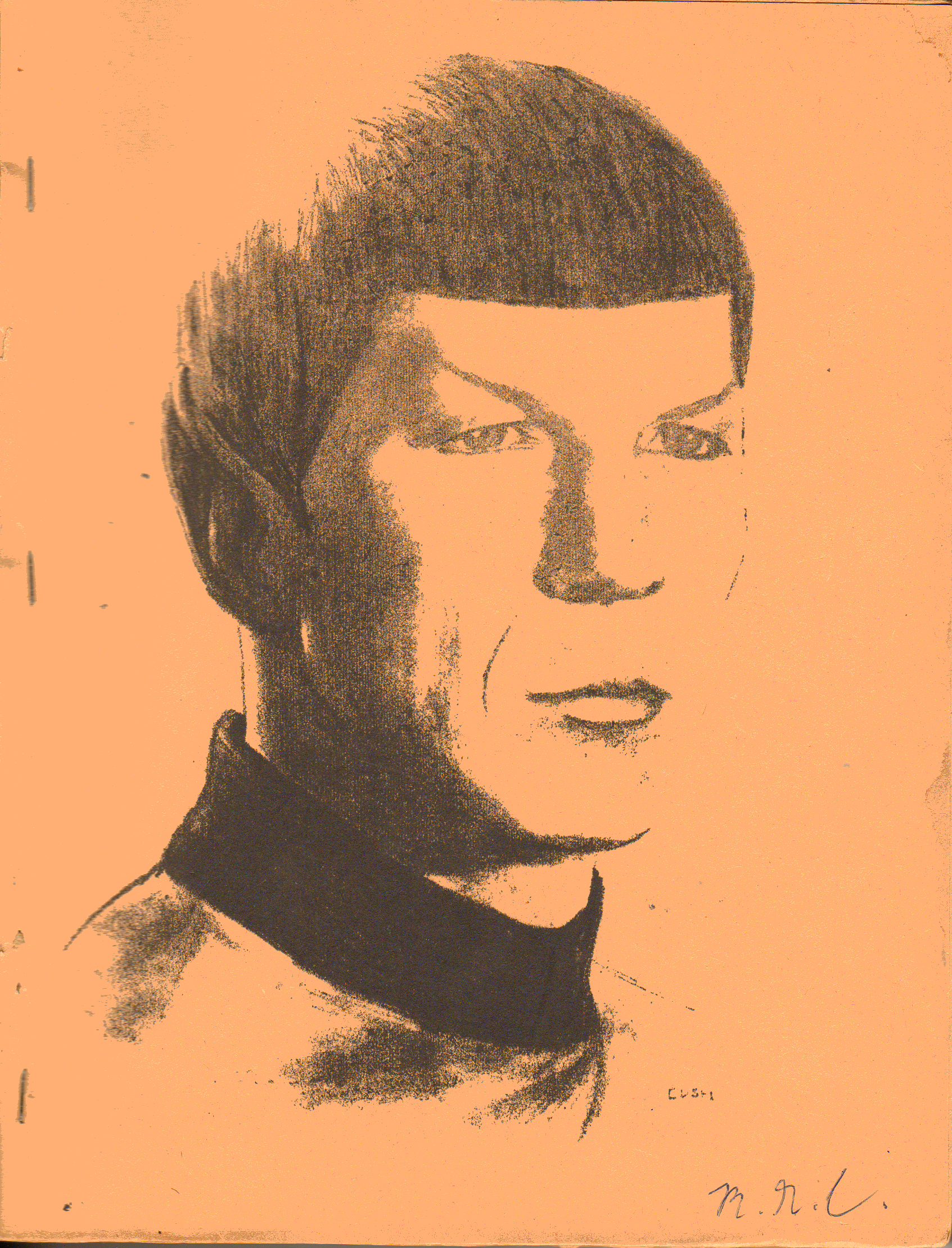 RG Cameron February 7 illo #1 Spock Cover