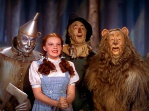 Dorothy and her sidekicks