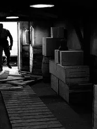 The Thing at the door