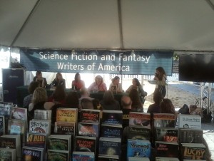 Baltimore Book Festival SFWA Tent Copyright Eater of Books