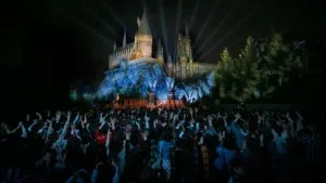 The Harry Potter theme park opens in Japan.
