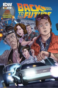 Back to the Future Issue 1 cover - October