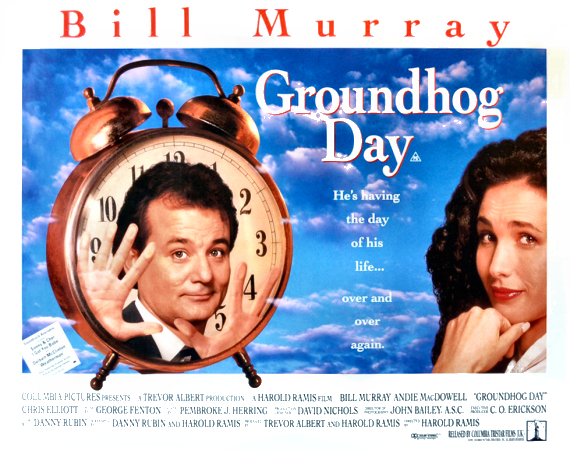 IS THERE A PERFECT MOVIE Review of GROUNDHOG DAY Amazing