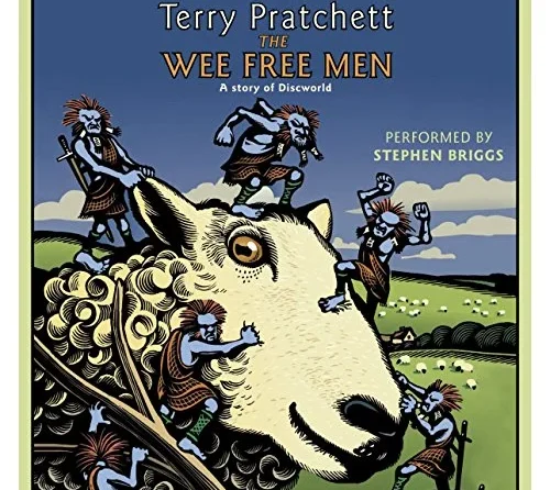 Book Cover: The Wee Free Men by Terry Pratchett