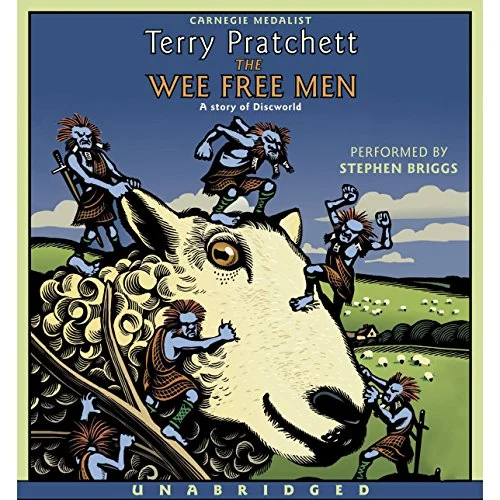 Book Cover: The Wee Free Men by Terry Pratchett