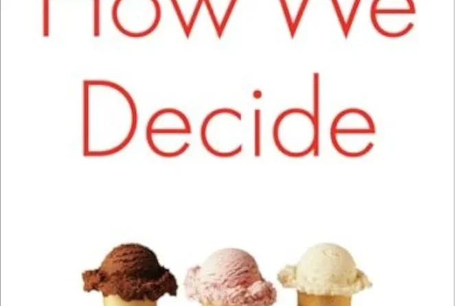 Book Cover: How We Decide by Jonah Lehrer