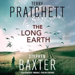 book cover: The Long Earth by Terry Pratchett and Stephen Baxter