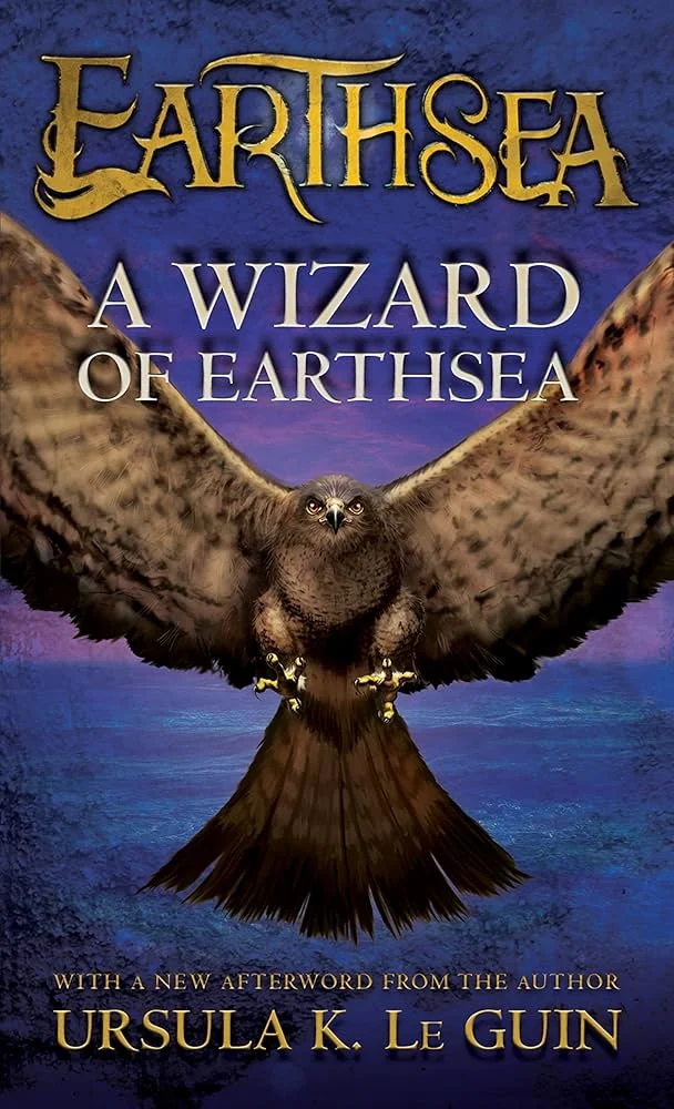 book cover: A Wizard of Earthsea by Urula Le Guin