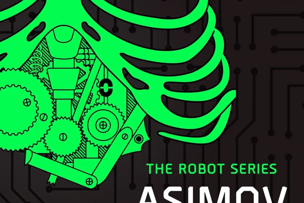 book cover: Caves of Steel by Isaac Asimov