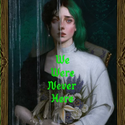 book cover: We Were Never Here by Sophia Hannan